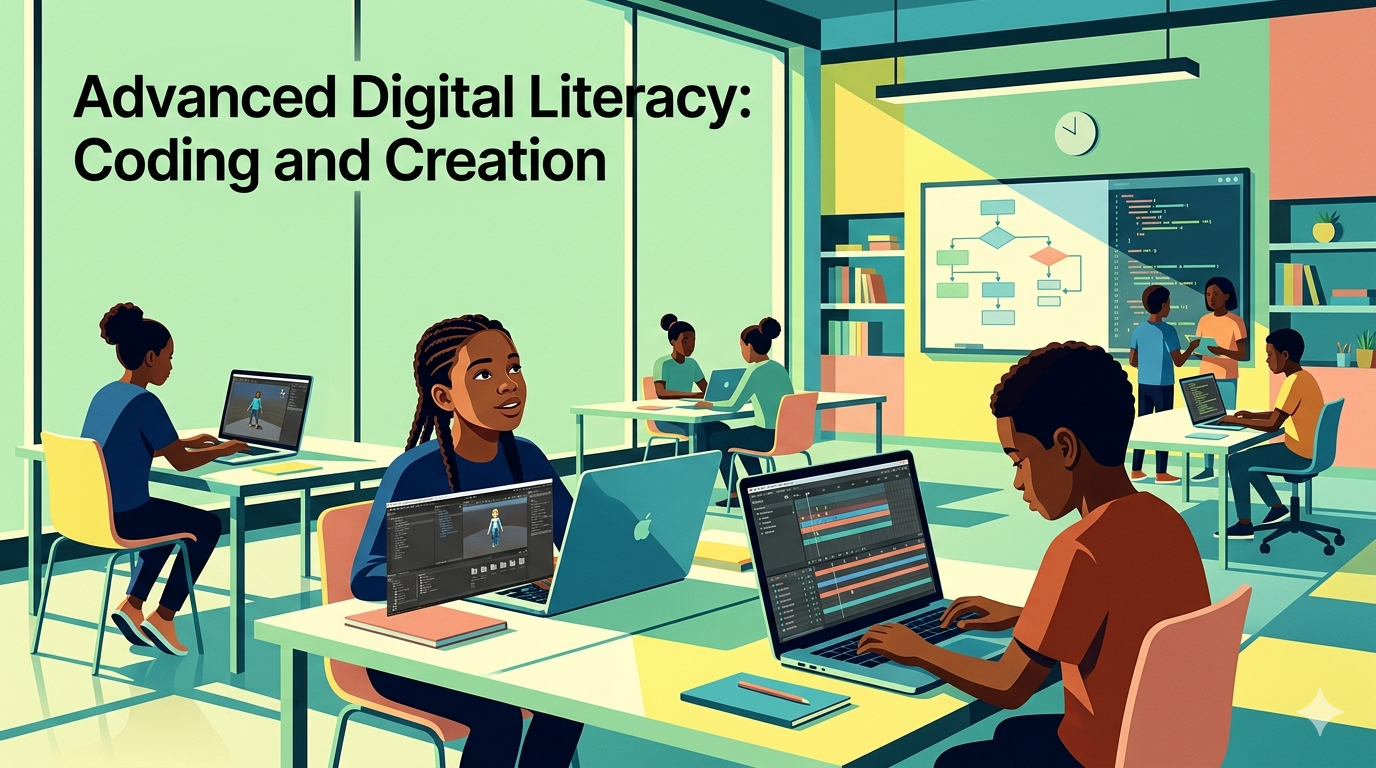 Advanced Digital Literacy: Coding and Creation (Level 3) - PROJECTCAGE