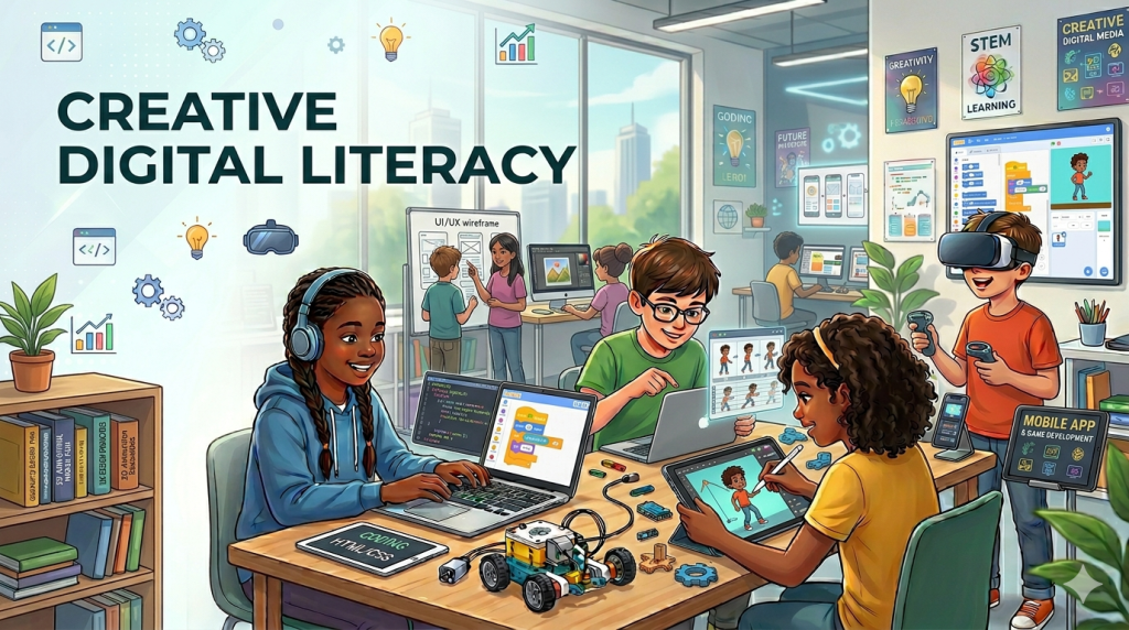 Creative Digital Literacy (Level 2) - PROJECTCAGE